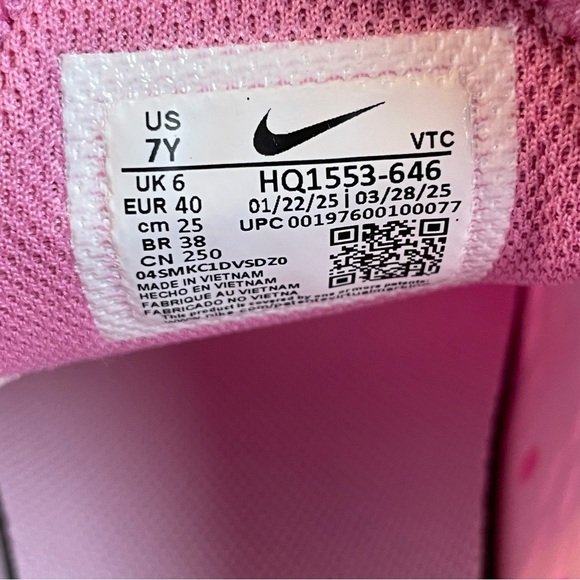 Nike Air Max 270 Magic Pink Foam Womens 8.5/ 7Y HQ1553-646 Athletic Shoes NEW - Picture 9 of 9